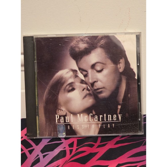 Paul Mccartney Other - Paul McCartney Press to Play CD 1986 Capitol Records 7462692 Rock Pop Album